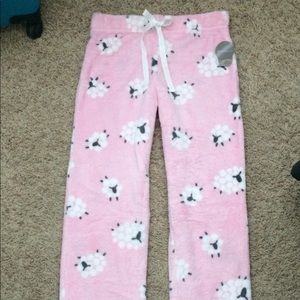 Pink sheep pajamas